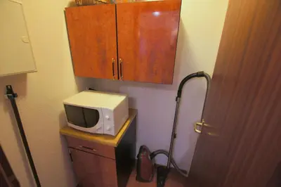 Küche/Küchenzeile in der Unterkunft Haus Elbe 1 Wohnung 18