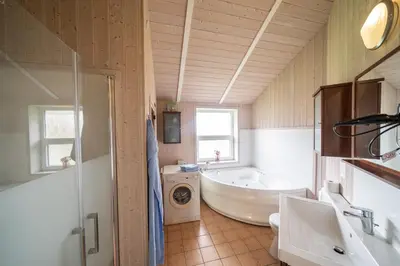 Ein Badezimmer in der Unterkunft Ferienhaus Nordseeparadies