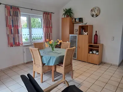 Küche/Küchenzeile in der Unterkunft Ferienhaus Strandperle