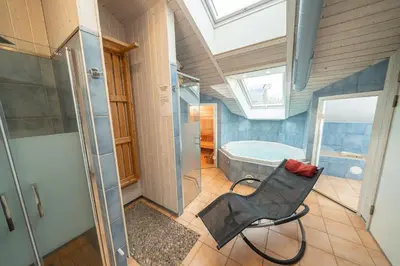 Grundriss der Unterkunft Ferienhaus Wellnessoase