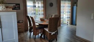 TV/Unterhaltungsangebot in der Unterkunft Ferienwohnung Schwiemann, Obergeschoss
