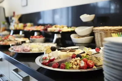 Essen im Hotel oder in der Nähe