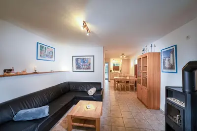 Küche/Küchenzeile in der Unterkunft Ferienhaus Seestern II