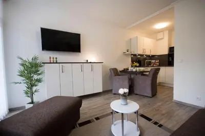 TV/Unterhaltungsangebot in der Unterkunft Haus Frauenpreiss Whg. 104