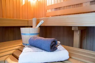 Ein Bett oder Betten in einem Zimmer der Unterkunft Haus Frauenpreiss Whg. 104