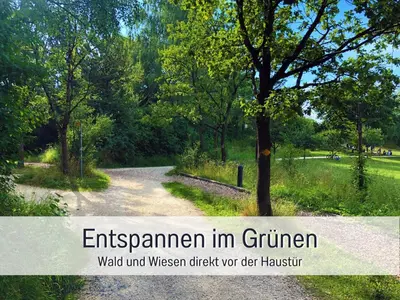 Naturlandschaft in der Nähe der Ferienwohnung