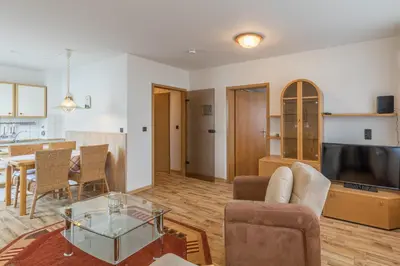 TV/Unterhaltungsangebot in der Unterkunft Residenz Meeresbrandung Wohnung 42