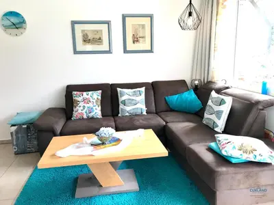 Ein Sitzbereich in der Unterkunft Residenz Thalassa Whg. 3