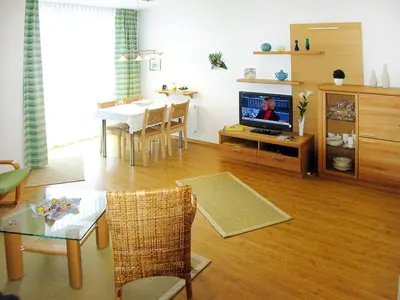 TV/Unterhaltungsangebot in der Unterkunft Apartment in Cuxhaven with community pool