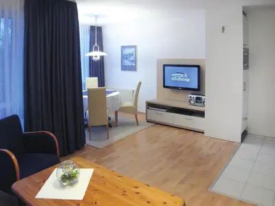 TV/Unterhaltungsangebot in der Unterkunft Apartment in Cuxhaven with community pool
