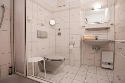 Ein Badezimmer in der Unterkunft Apartment in Cuxhaven with a shared sauna