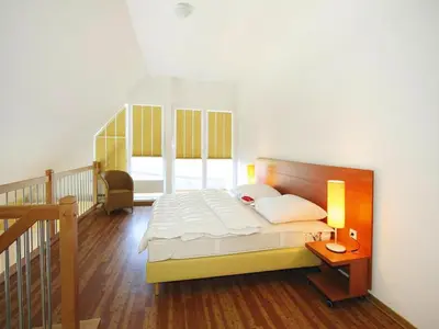 Ein Bett oder Betten in einem Zimmer der Unterkunft Apartment in Cuxhaven
