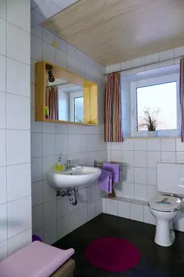 Ein Badezimmer in der Unterkunft Ferienwohnung Wattfischer