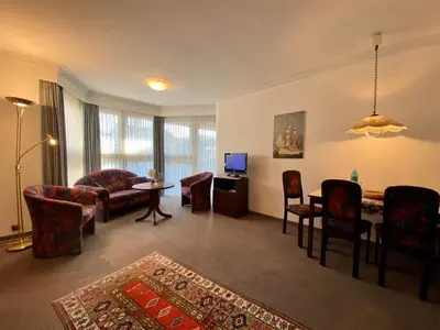 TV/Unterhaltungsangebot in der Unterkunft Haus Dwarslöper, Ferienwohnung 1