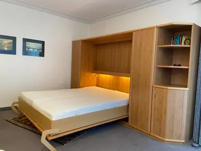 Ein Bett oder Betten in einem Zimmer der Unterkunft Haus Dwarslöper, Ferienwohnung 2