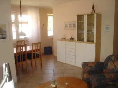 Küche/Küchenzeile in der Unterkunft Am grooten Steen 1, Ferienwohnung 12