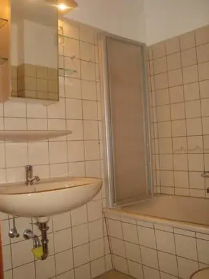 Ein Badezimmer in der Unterkunft Am grooten Steen 1, Ferienwohnung 12