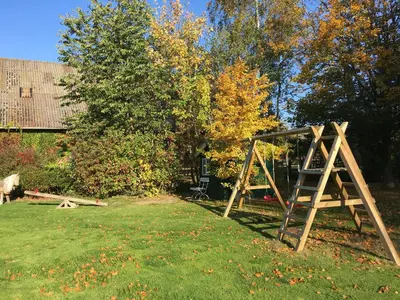 Ein Kinderspielbereich in der Unterkunft Wrede-Hof