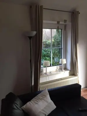 Ein Sitzbereich in der Unterkunft Olle Kolle