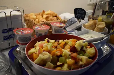 Essen im Aparthotel oder in der Nähe