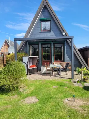 Ein Garten an der Unterkunft Nordseedeich