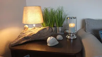 Ein Sitzbereich in der Unterkunft Dreimaster