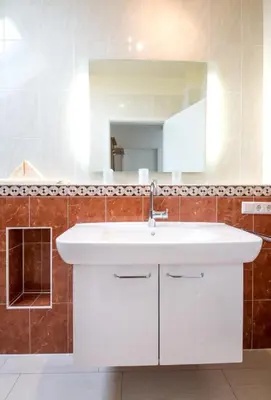 Ein Badezimmer in der Unterkunft Nordico 10