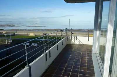Ein Balkon oder eine Terrasse in der Unterkunft Fewo 17 Nautilus