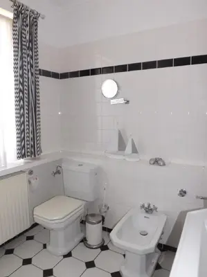 Ein Badezimmer in der Unterkunft Nordsee 01