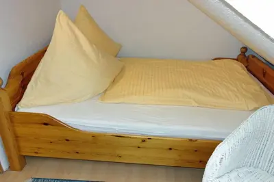 Ein Bett oder Betten in einem Zimmer der Unterkunft Oasis 09
