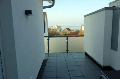 Ein Balkon oder eine Terrasse in der Unterkunft Ocean Dream