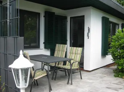 Ein Patio oder anderer Außenbereich in der Unterkunft Satelsrönne 03