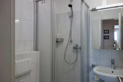 Ein Badezimmer in der Unterkunft Residenz 18