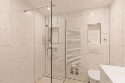 Ein Badezimmer in der Unterkunft Haus Seehütte Wohnung 402