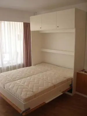Ein Bett oder Betten in einem Zimmer der Unterkunft Seehütte Ferienwohnung 306