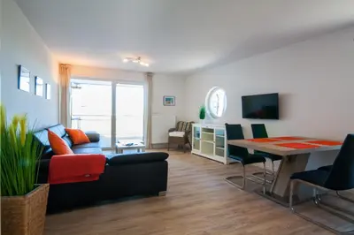 TV/Unterhaltungsangebot in der Unterkunft Dünenblick