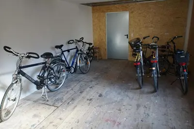 Radfahren an der Unterkunft Pension Appartementhaus Hus Möhlenbarg oder in der Nähe