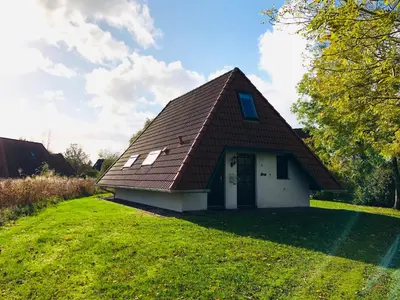 Ein Garten an der Unterkunft Ferienhaus Anna