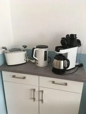 Kaffee-/Teezubehör in der Unterkunft Wohnung 