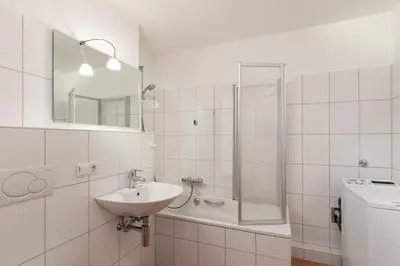 Ein Badezimmer in der Unterkunft Wohnung 27
