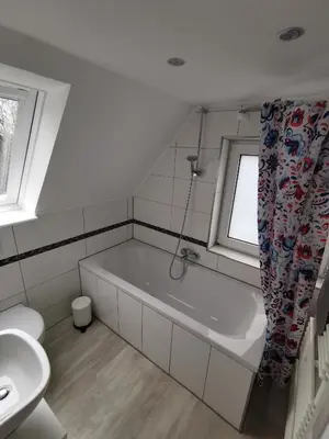 Ein Badezimmer in der Unterkunft Ferienhaus Domizil Wattenmeer