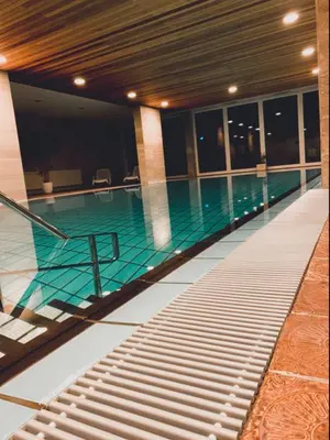 Der Swimmingpool an oder in der Nähe von Haus Frauenpreiss 67