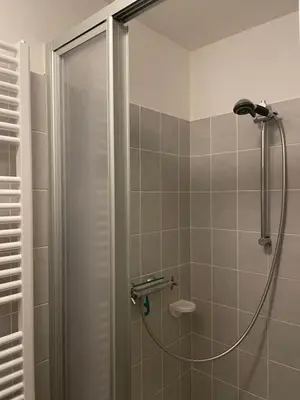 Ein Badezimmer in der Unterkunft Strandläufer