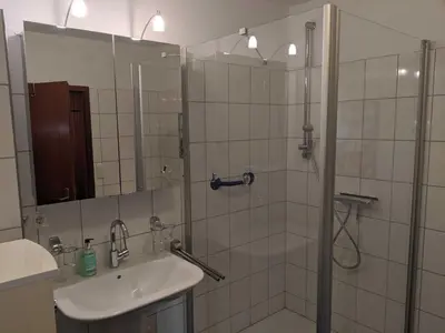 Ein Badezimmer in der Unterkunft Ferienwohnung Gall