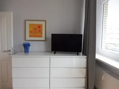 TV/Unterhaltungsangebot in der Unterkunft Ferienwohnung für große Familien im Haus Akunak
