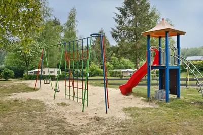 Ein Kinderspielbereich in der Unterkunft KNAUS Campingpark Wingst
