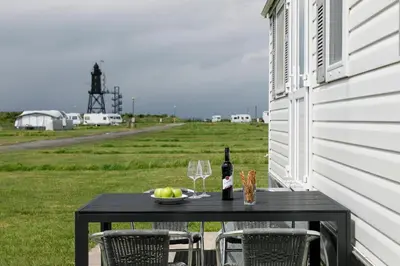 Ein Garten an der Unterkunft KNAUS Campingpark Dorum