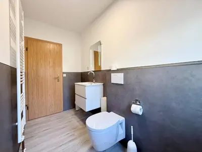 Ein Badezimmer in der Unterkunft Oasis 01