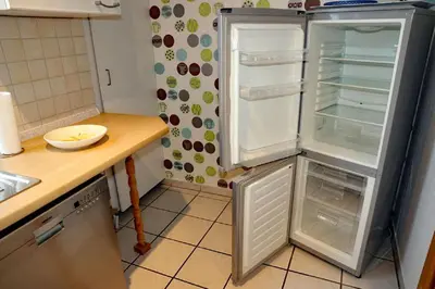 Küche/Küchenzeile in der Unterkunft Oasis 01