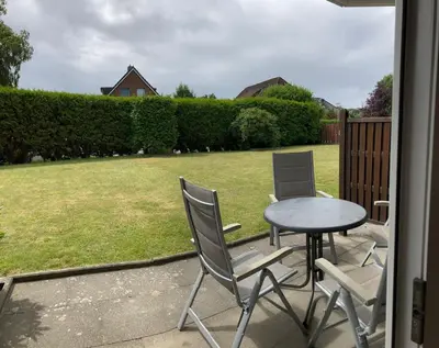 Ein Garten an der Unterkunft Oasis 03